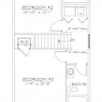 Edison Two Story Upper Level Floor Plan