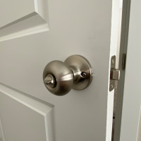 Standard Satin Nickel Lockset