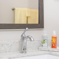 Quartz Bathroom Top with Haywood Faucet