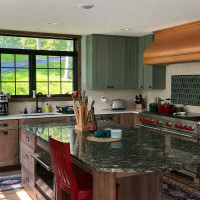 Long Lake Home Kitchen Island