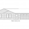 Heritage Estates lot 150 Front Elevation