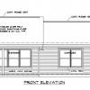 Heritage Estates lot 170 Front Elevation