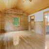 Manistee Log Home Master Bedroom