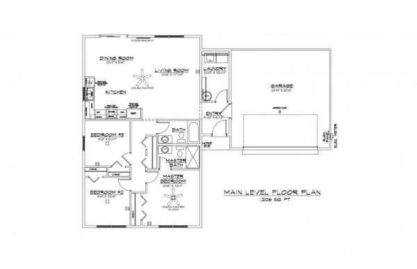 Kingsfield Estates Lot 41 floor Plan