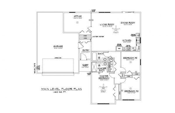 Woodbury Estates lot 5 Floor Plan