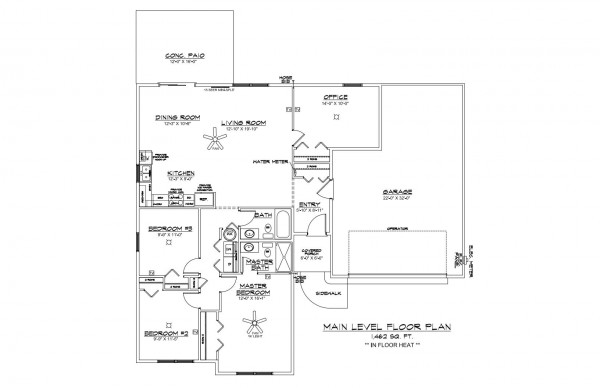 Woodbury Estates Lot 17 Floor Plan