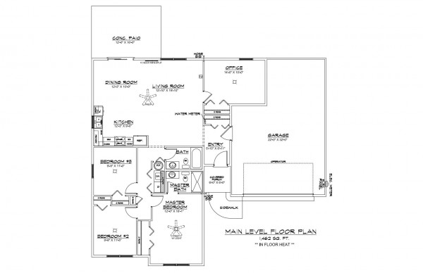 Woodbury Estates Lot 21 Floor Plan