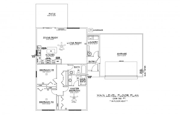 Wistrand Woods lot 3 Floor Plan