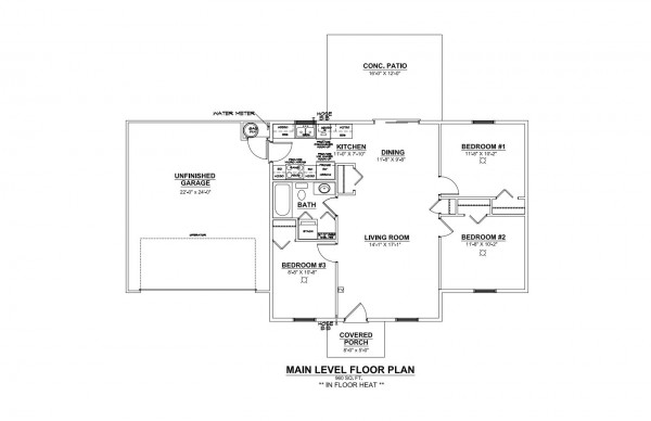 Wistrand Woods lot 4 Floor Plan