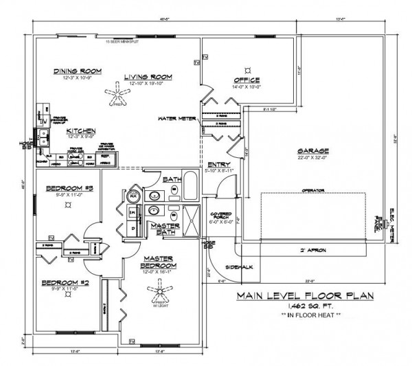 Woodbury Estates Lot 47 Floor Plan