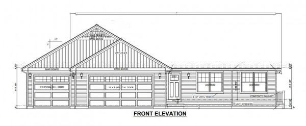 Heritage Estates Lot 189 Front Elevation