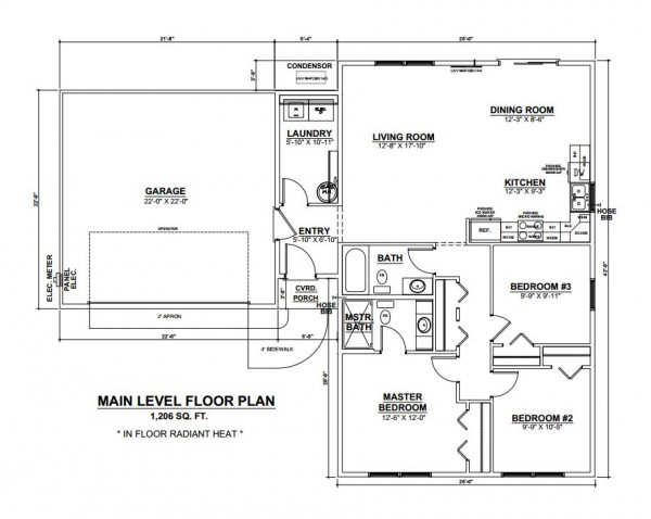 Wistrand Woods Lot 36 Floor Plan