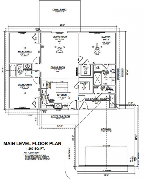 Wistrand Woods Lot 19 Floor Plan 