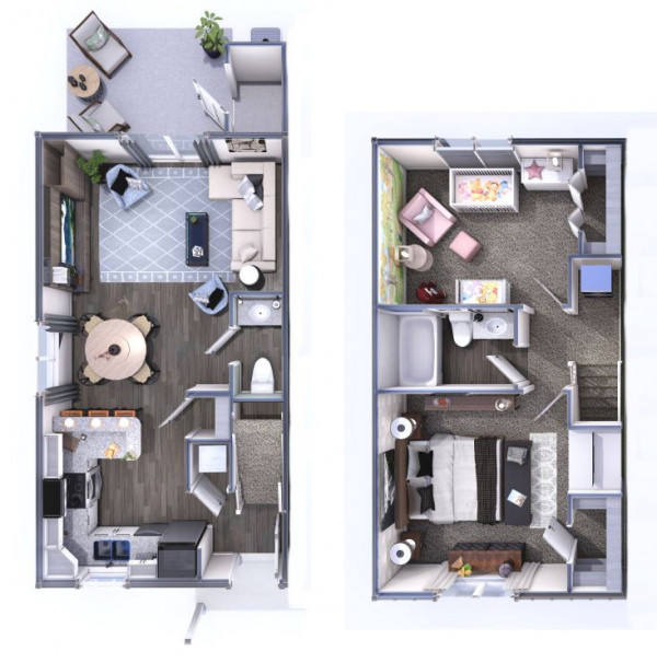 Woodgate Ridge Floor Plan Rendering
