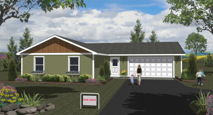 Wistrand Woods lot 9 Rendering